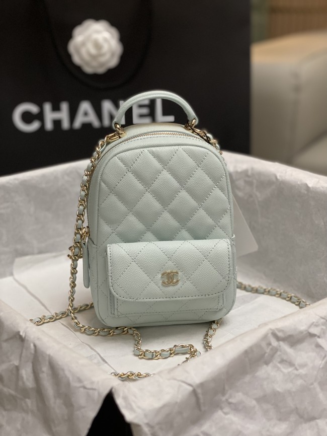 Chanel 24C Backpack with Handle(18*13*9cm)-016