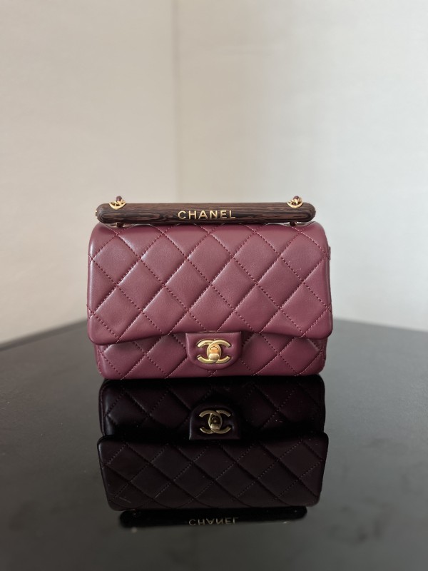 Chanel 23A Classic Flap CF(21*13.5*6cm)-017