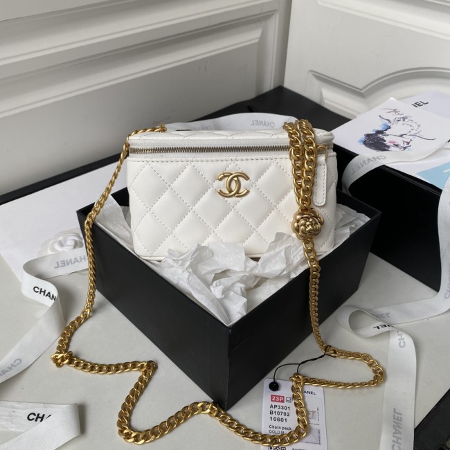 Chanel 23SS Box Bag(17*9.5*8cm)-085