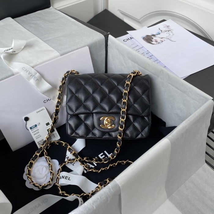 Chanel Classic Flap CF Mini(17*13.5*8)-035