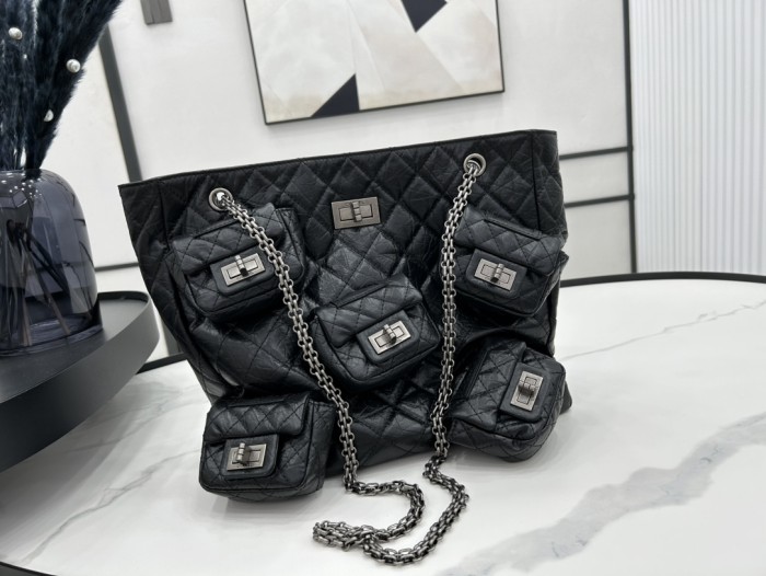 Chanel Vintage 2.55Tote (33*30*9cm)-0801