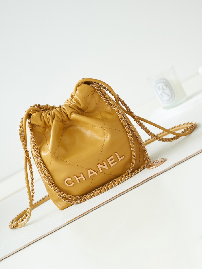 Chanel 22 Handbag Mini(20*19*6cm)-086