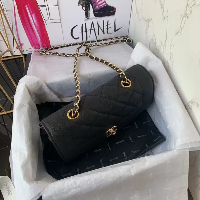 Chanel Flap Bag(23*14*7cm)-096