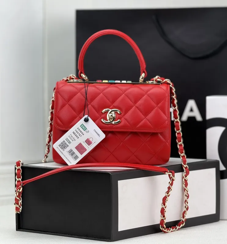 Chanel 24C Trendy cc(19.5*14.5*8cm)-087