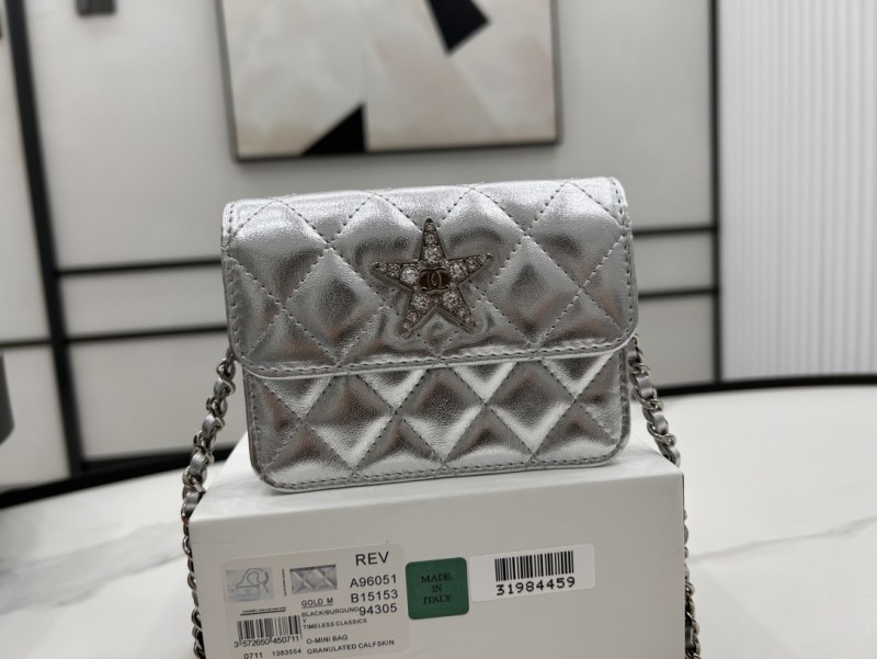 Chanel 24C Flap Bag(12.5*10cm)-086