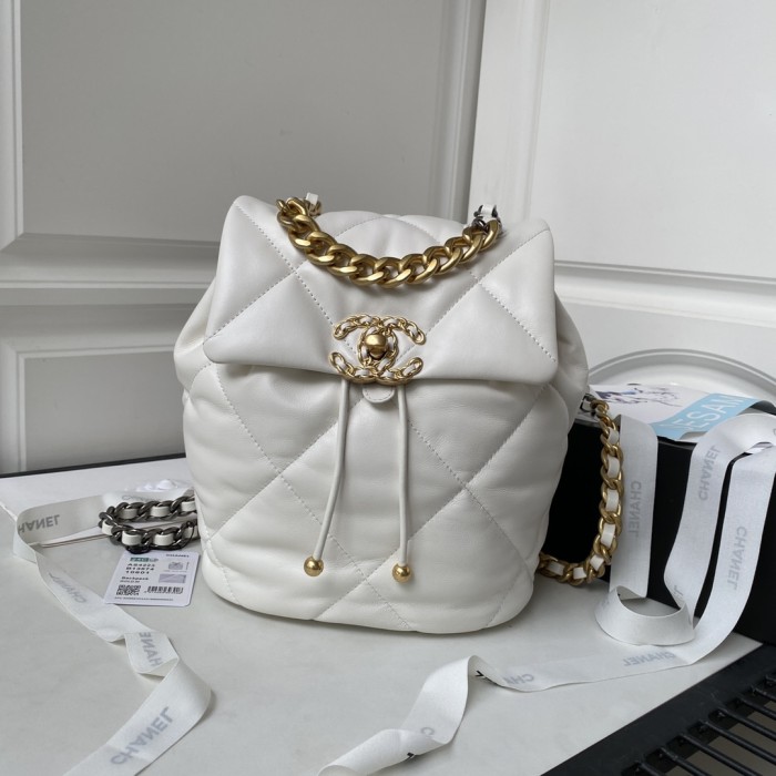 Chanel 19Bag Backpack 24C(26*22*16cm)-037