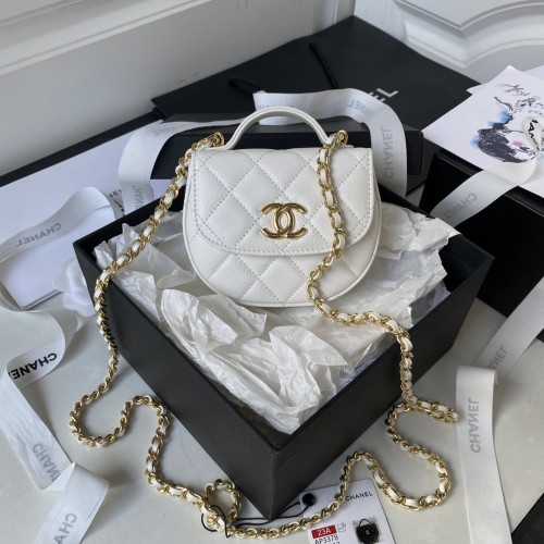 Chanel 23K Mini Shoulder Bag with Handle(12cm)-016