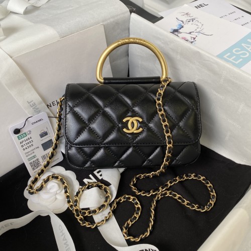 Chanel 23S Shoulder Bag with Handle(17.2*9*3.5cm)-036