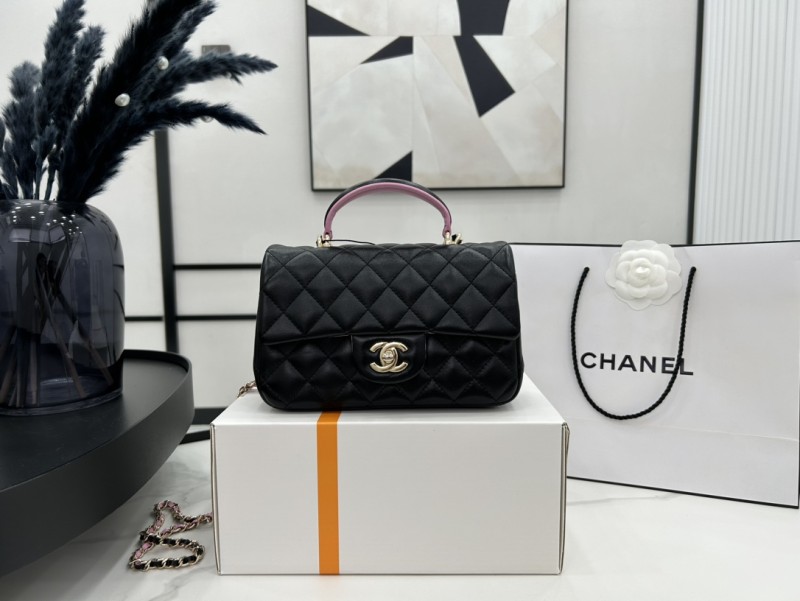 Chanel 23P Classic Flap Handle Mini(20*12*6cm)-037
