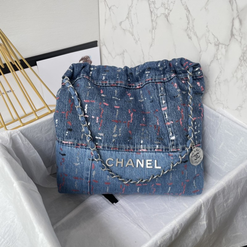 Chanel 22 Handbag(37*35*7cm)-037