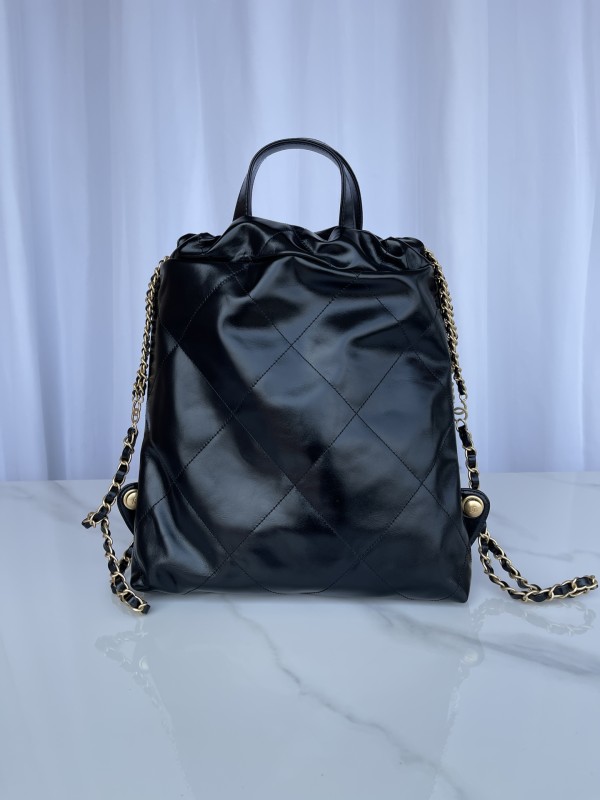 Chanel 23S 22Bag Backpack(24.5*22*8cm)-087