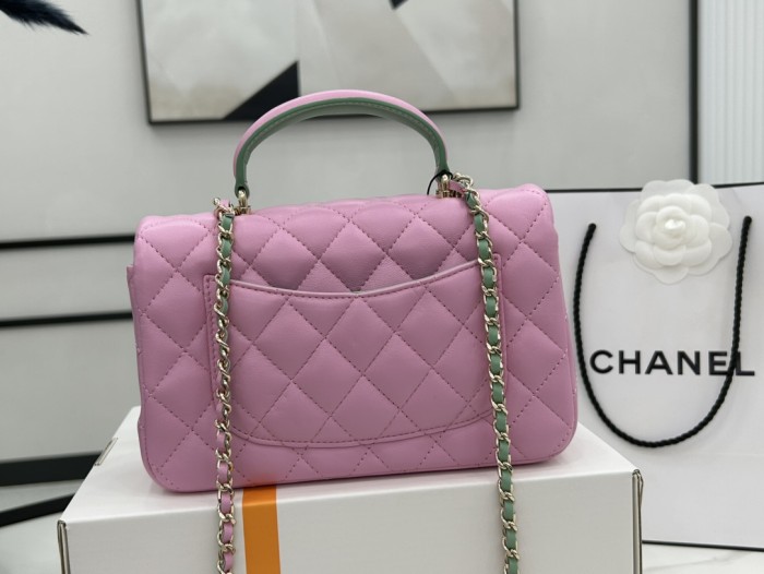 Chanel 23P Classic Flap Handle Mini(20*12*6cm)-037