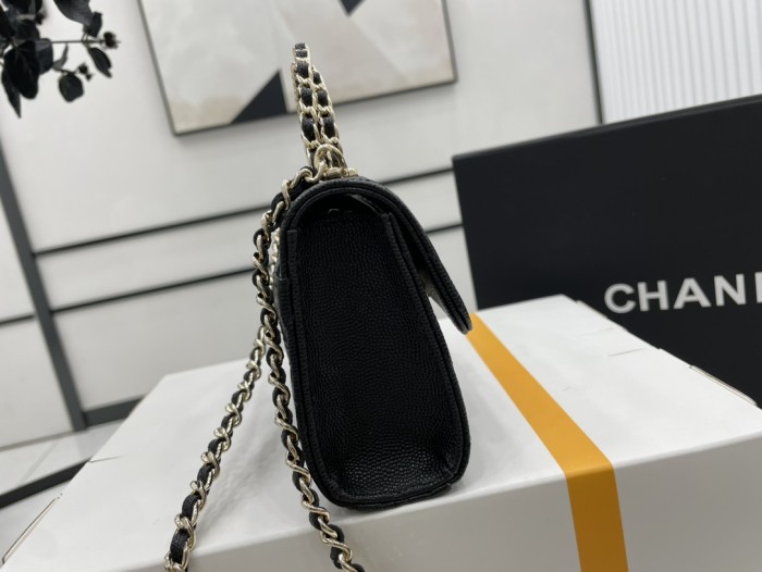 Chanel 23P Kelly Handle Bag with Chain(18*10*4.5cm)-017