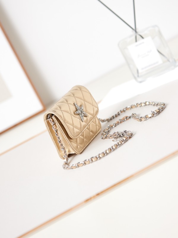 Chanel 24C Flap Bag(12.5*10cm)-015