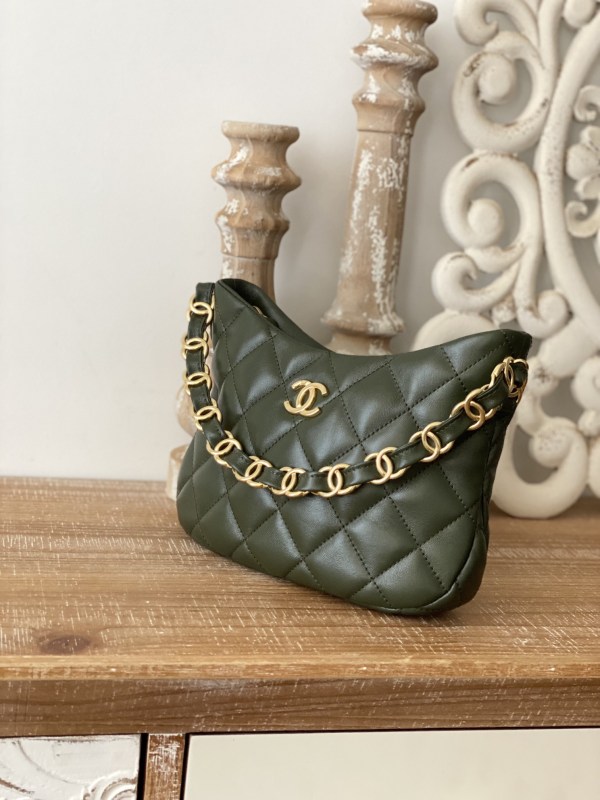 Chanel 22K Hobo Bag(24*17.5*6cm)-036