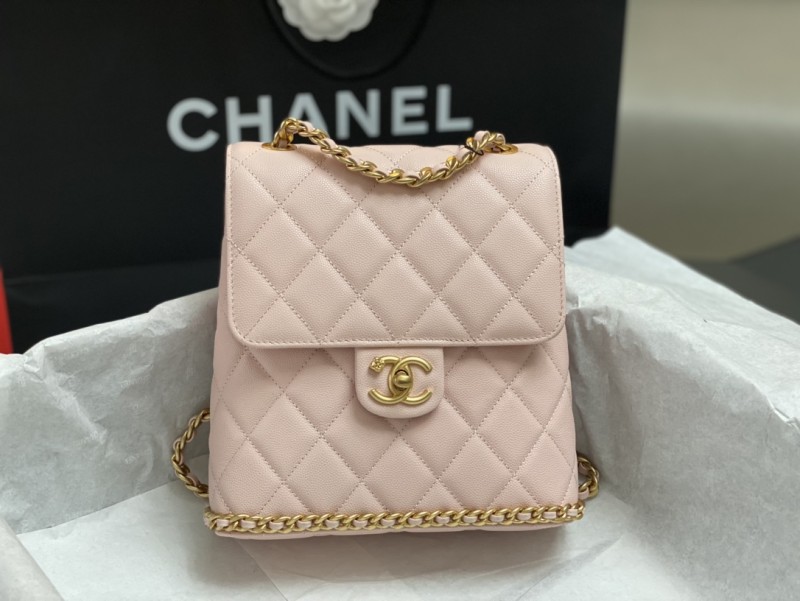 Chanel 23K Ado Backpack(22*21*9cm)-056