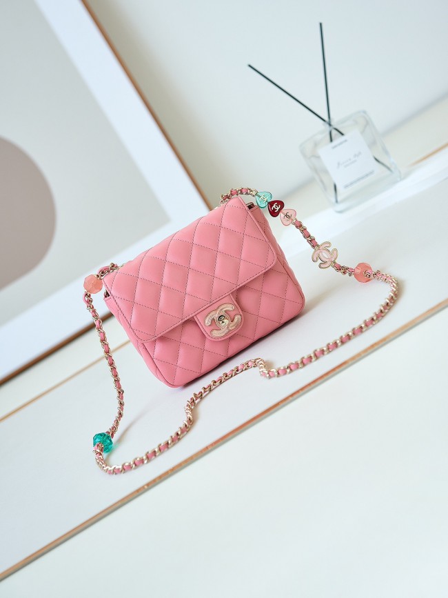 Chanel 23P Flap Bag Mini(16*12.5*4cm)-037