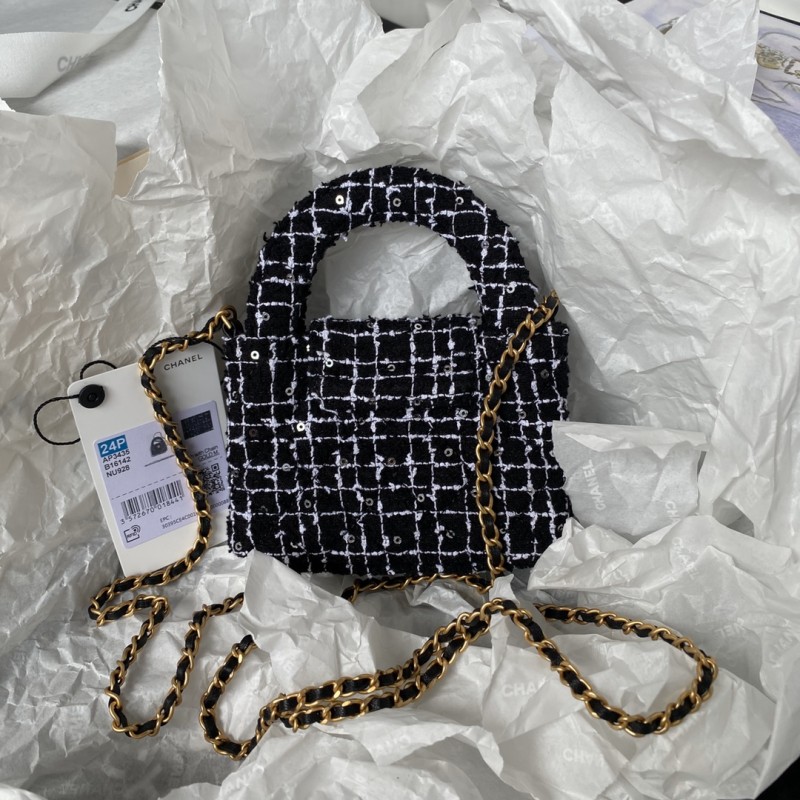 Chanel 24P Kelly Shopping Bag(12.5*8.3*4cm)-016