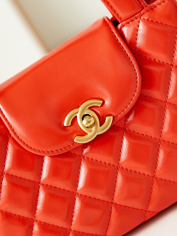 Chanel 23K Kelly Shopping Bag(19*13*7cm)-036