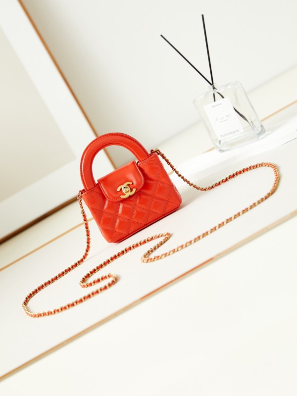 Chanel 23K Kelly Shopping Bag Mini(12.5*8.3*4cm)-065