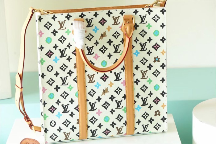 LV x Tyler Sac Plat Tote Bag(36.5*38*9cm)