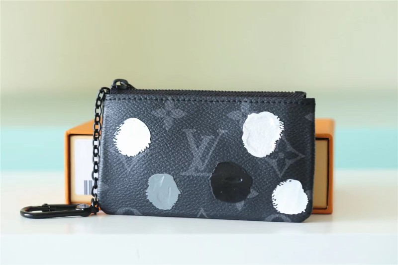 LV x Yayoi Key Pouch(12*7*1.5cm)