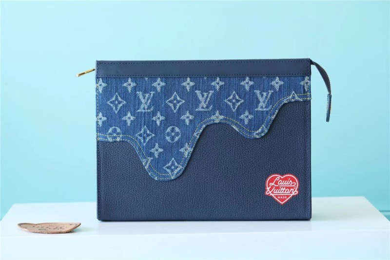 LV x NIGO Pochette Voyage(27*21*6cm)