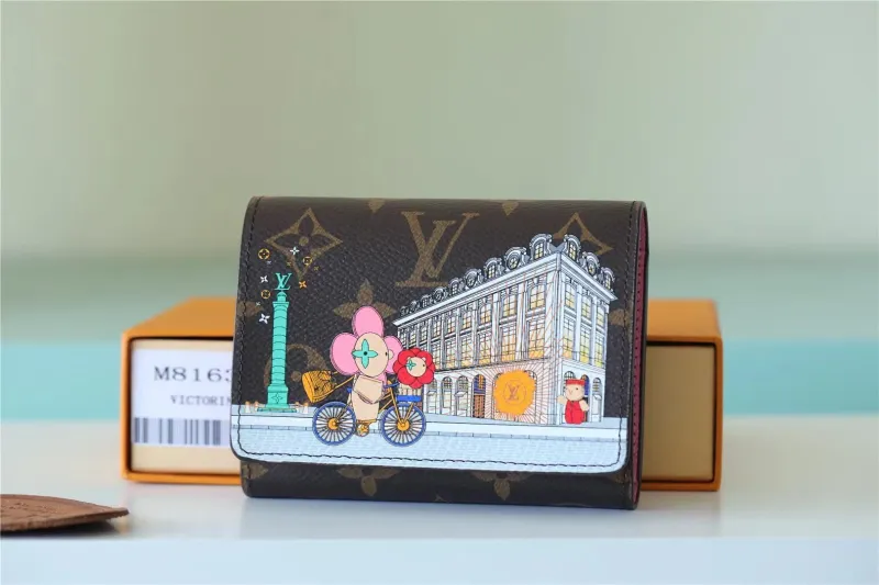 Victorine Wallet(12*9.5*1.5cm)