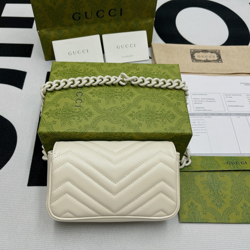 GG Marmont Super Mini Bag(16.5*10*5cm)-044