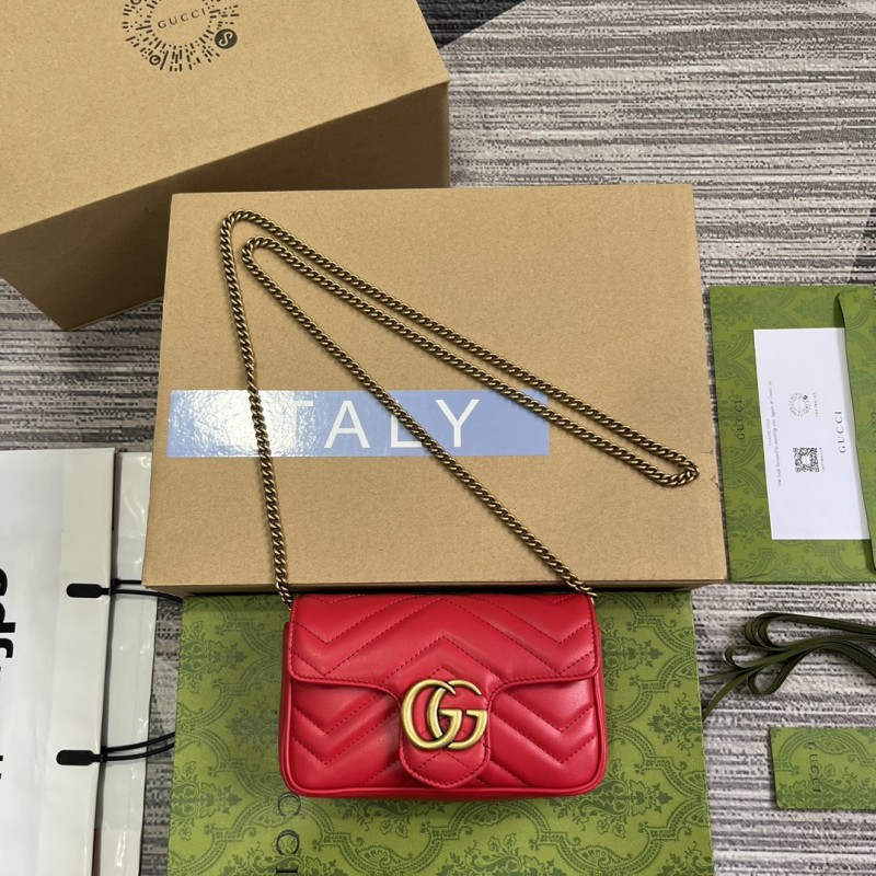 GG Marmont Super Mini Bag(16.5*10*4.5cm)-004