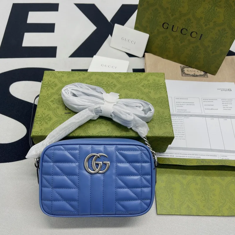 GG Marmont Matelassé Mini Bag(18*12*6cm)-034