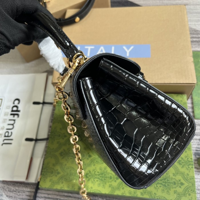 Gucci Horsebit 1955 Mini Bag(22*16*10.5cm)-087