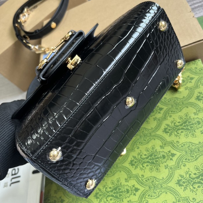 Gucci Horsebit 1955 Mini Bag(22*16*10.5cm)-087