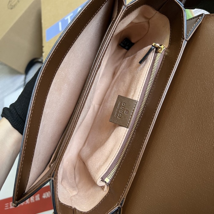 Gucci Horsebit 1955 Shoulder Bag(25*18*8cm)-096