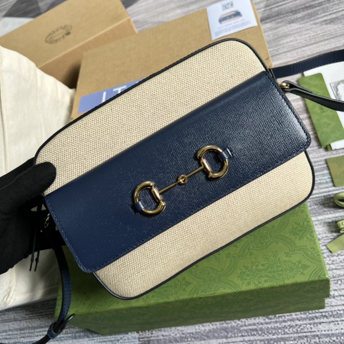 Gucci Horsebit 1955 Small Shoulder Bag(22.5*17*6.5cm)-084