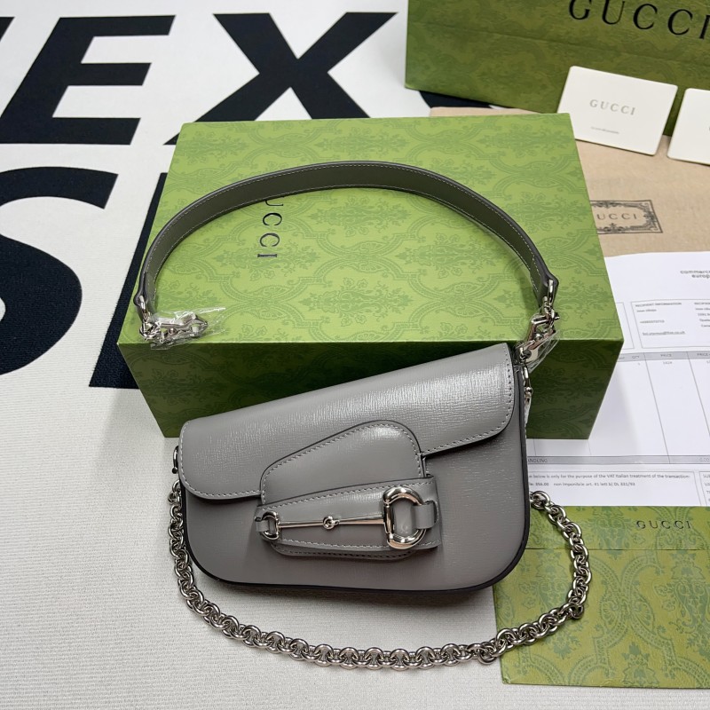 Gucci Horsebit 1955 Mini Shoulder Bag(19.5*12.5-8*6-3cm)-026