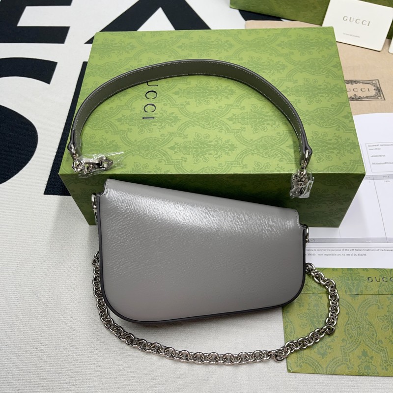 Gucci Horsebit 1955 Mini Shoulder Bag(19.5*12.5-8*6-3cm)-026