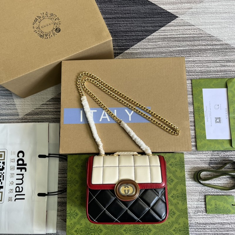 Gucci Deco Mini Shoulder Bag(18*14.5*8cm)-007