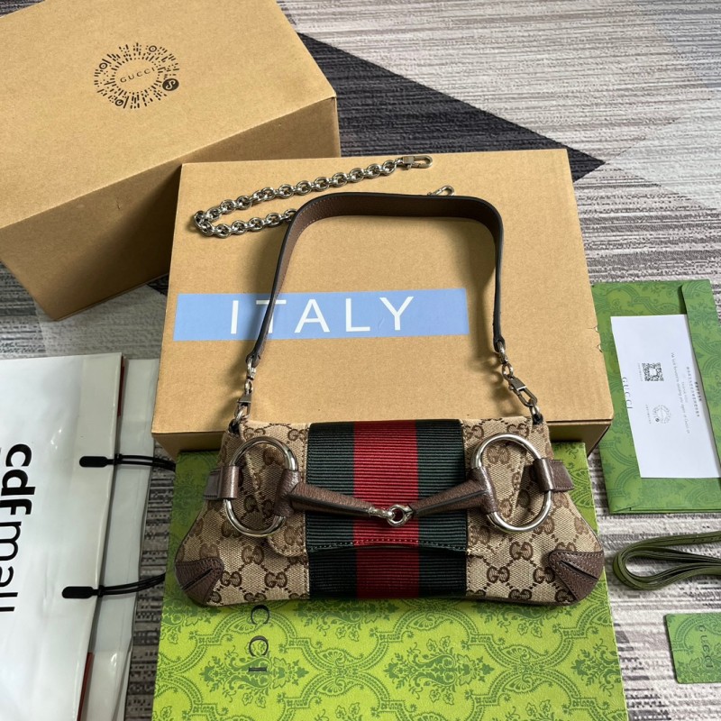 Gucci Horsebit Chain Small Shoulder Bag(27*11.5*5cm)-045