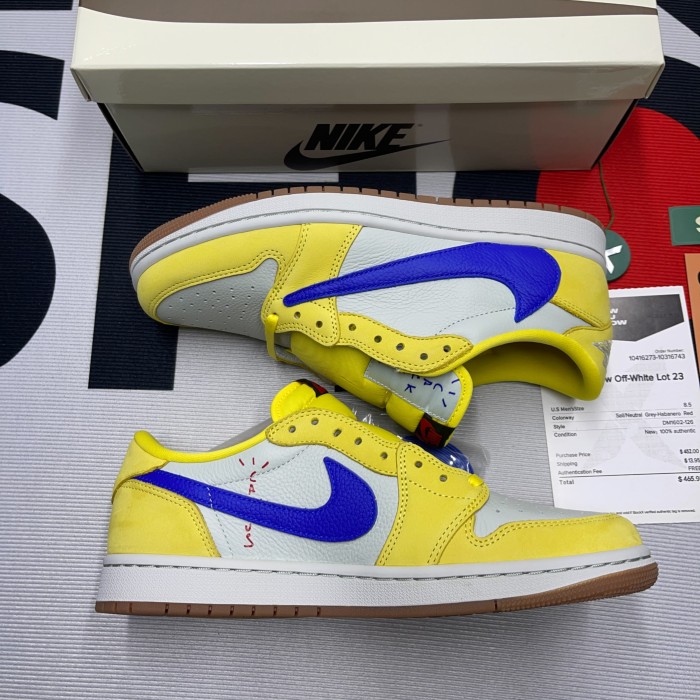 Jordan 1 x Travis Scott Retro Low OG SP(Unisex)