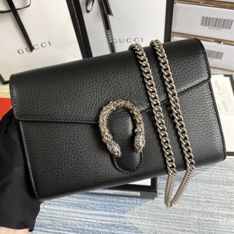 Dionysus Mini Leather Chain Bag(20*13*6cm)-043