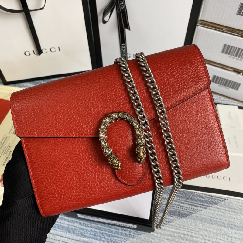 Dionysus Mini Leather Chain Bag(20*13*6cm)-043