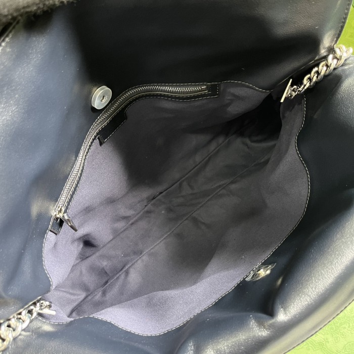 Blondie Blue Medium Tote Bag(41*34.5*8cm)-028