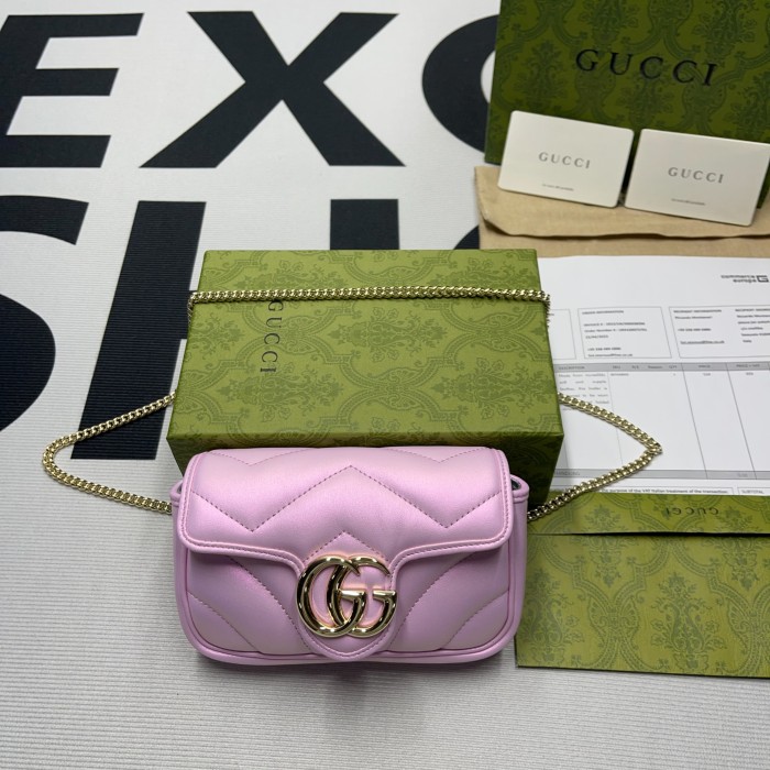 GG Marmont Super Mini Bag(16.5*10*4.5cm)-035