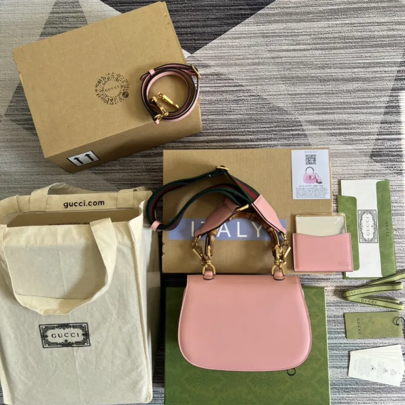 Bamboo 1947 Small Top Handle Bag(21*15*7cm)-038