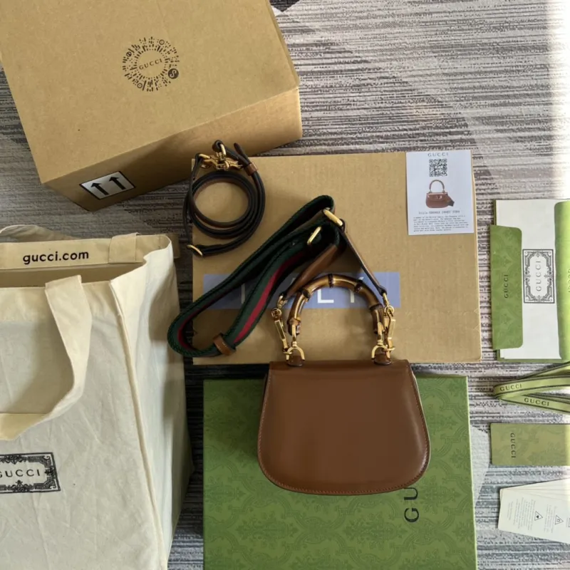 Bamboo 1947 Mini Top Handle Bag(17*12*7.5cm)-057
