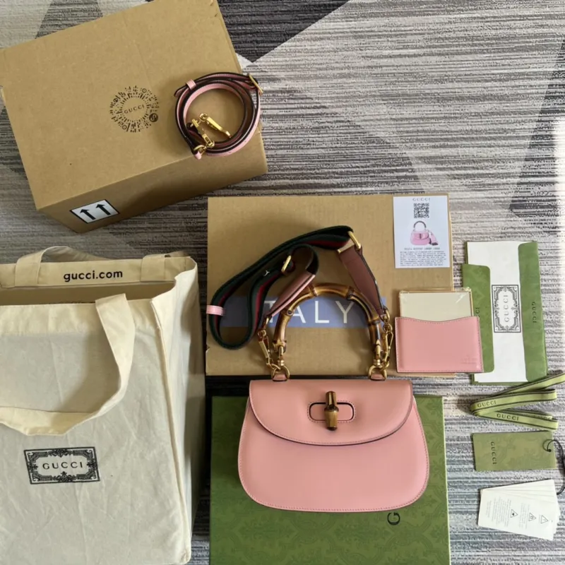 Bamboo 1947 Small Top Handle Bag(21*15*7cm)-038