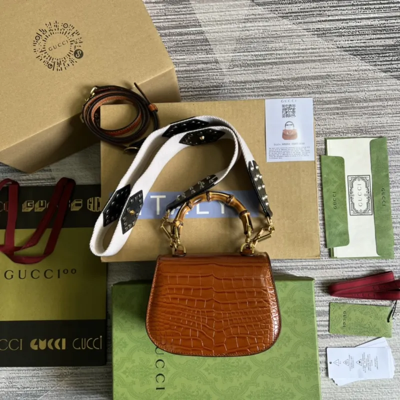 Bamboo 1947 Mini Top Handle Bag(17*12*7.5cm)-009