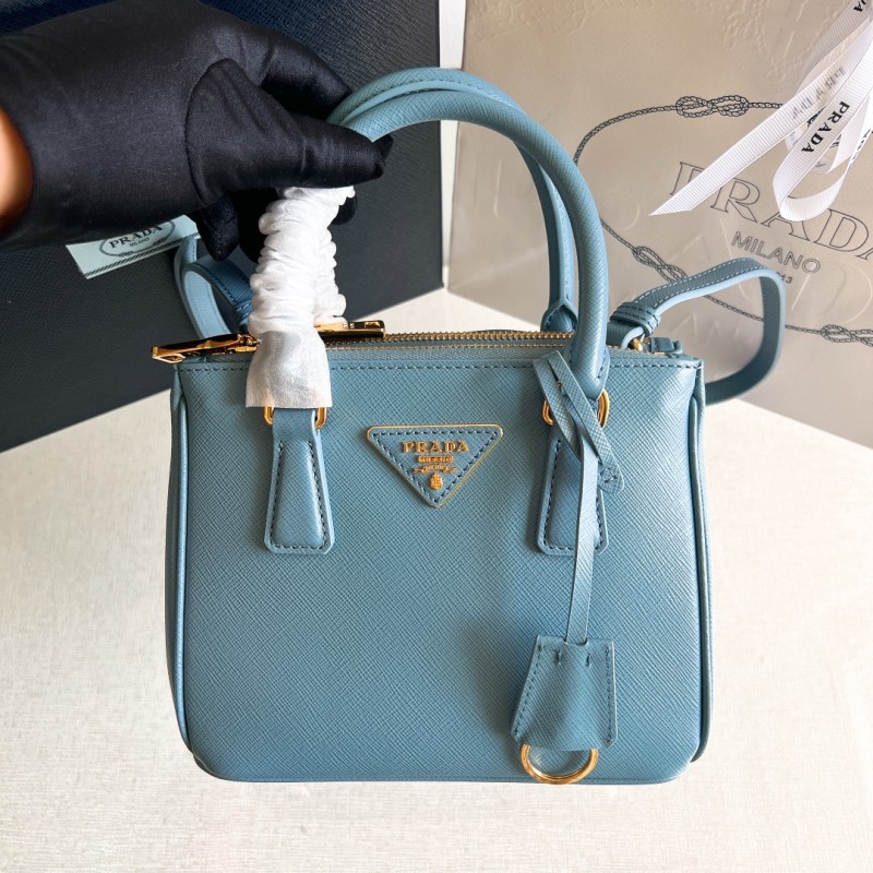 Prada Galleria Saffiano Leather Mini-Bag(20*14*9cm)-0011