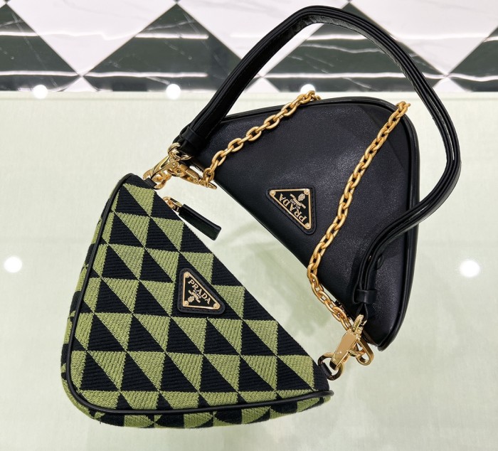 Embroidered Jacquard Fabric Mini-Bag(26*16*13cm)-0801